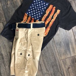 Boys Size 8 Levi Cargo Shorts